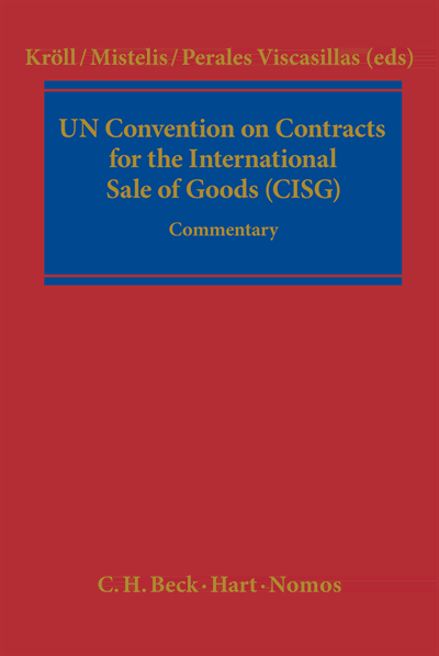 Cover of book: UN Convention on Contracts for the International Sale of Goods (CISG)