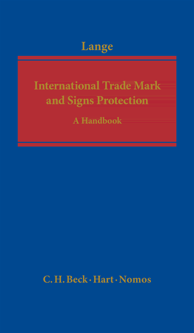 Cover of book: International Trade Mark and Signs Protection