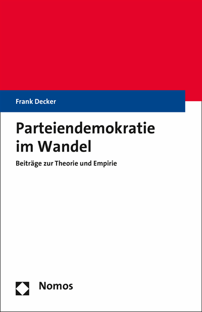 Cover des Buchs: Parteiendemokratie im Wandel