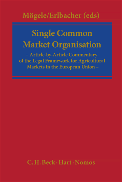 Cover of book: Single Common Market Organisation