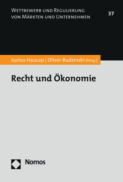 Cover of book: Recht und Ökonomie