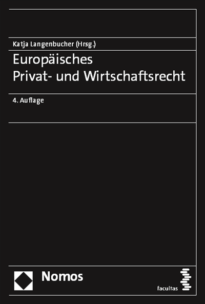 Cover of book: Europäisches Privat- und Wirtschaftsrecht