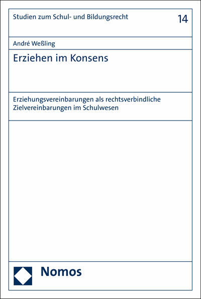 Cover des Buchs: Erziehen im Konsens