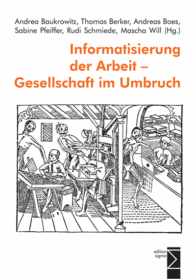 Cover of book: Informatisierung der Arbeit - Gesellschaft im Umbruch