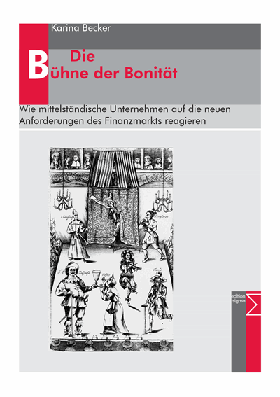 Cover of book: Die Bühne der Bonität