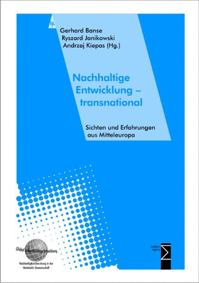 Cover des Buchs: Nachhaltige Entwicklung - transnational