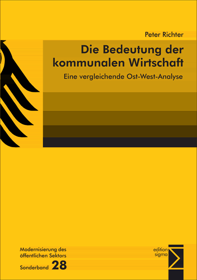 Cover of book: Die Bedeutung der kommunalen Wirtschaft