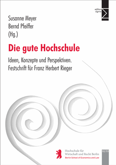 Cover of book: Die gute Hochschule
