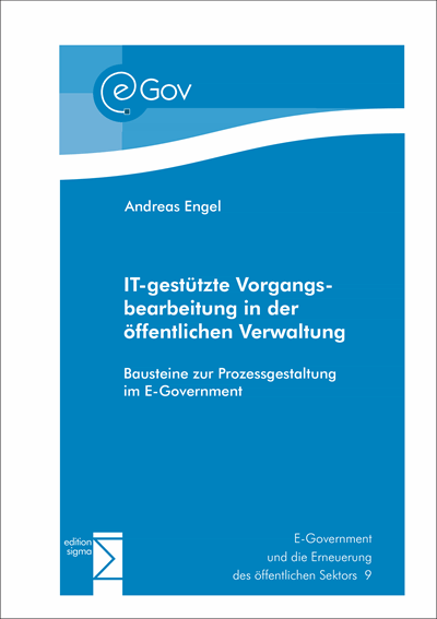 Cover des Buchs: IT-gestützte Vorgangsbearbeitung in der öffentlichen Verwaltung