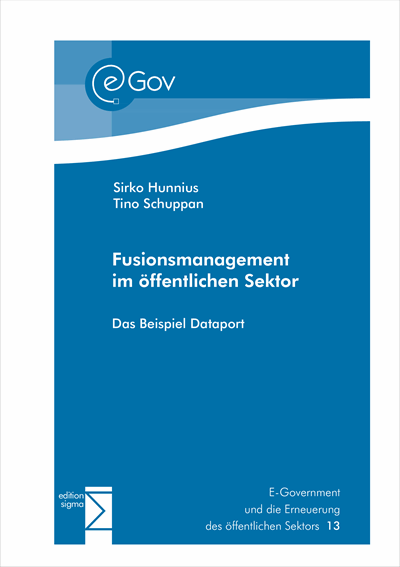 Cover des Buchs: Fusionsmanagement im öffentlichen Sektor