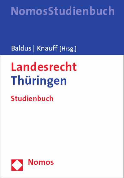 Cover of book: Landesrecht Thüringen