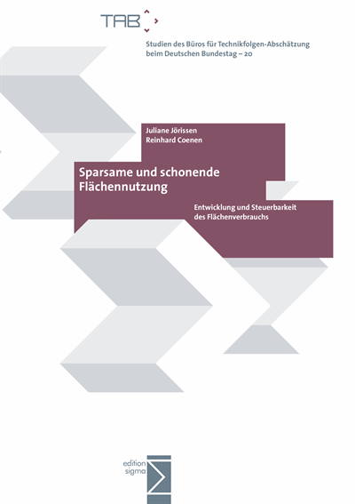Cover des Buchs: Sparsame und schonende Flächennutzung