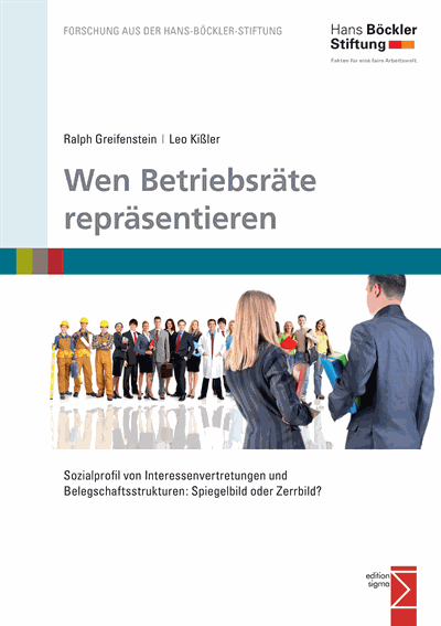 Cover des Buchs: Wen Betriebsräte repräsentieren