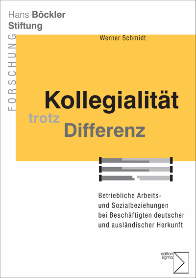 Cover des Buchs: Kollegialität trotz Differenz
