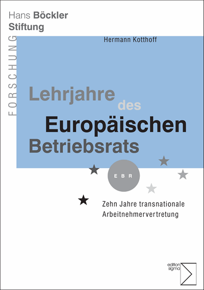 Cover des Buchs: Lehrjahre des Europäischen Betriebsrats