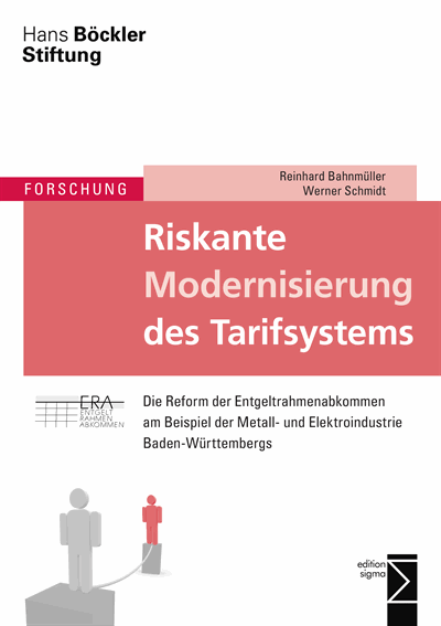 Cover des Buchs: Riskante Modernisierung des Tarifsystems