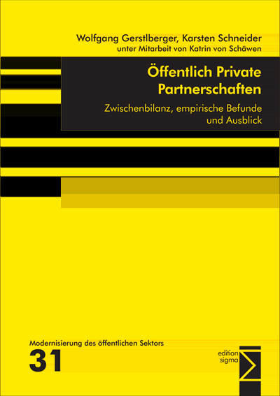 Cover of book: Öffentlich Private Partnerschaften