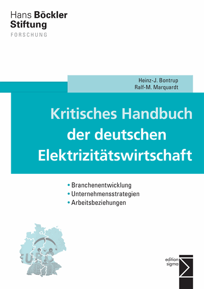 Cover of book: Kritisches Handbuch der deutschen Elektrizitätswirtschaft