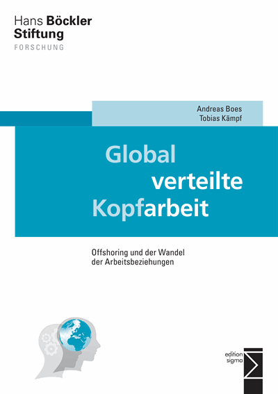 Cover of book: Global verteilte Kopfarbeit
