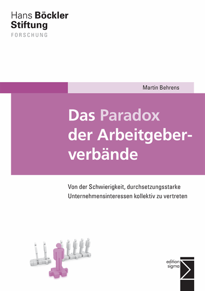 Cover des Buchs: Das Paradox der Arbeitgeberverbände