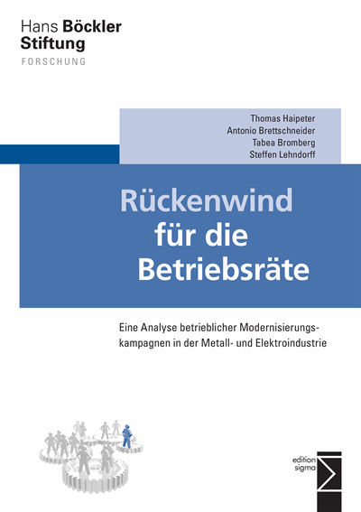 Cover of book: Rückenwind für die Betriebsräte
