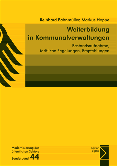 Cover of book: Weiterbildung in Kommunalverwaltungen