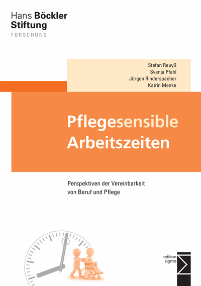 Cover des Buchs: Pflegesensible Arbeitszeiten