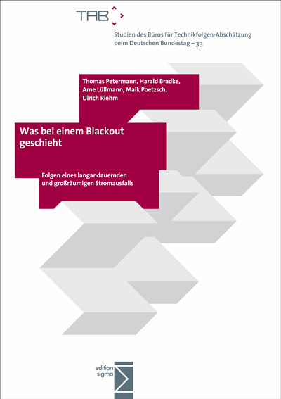 Cover of book: Was bei einem Blackout geschieht