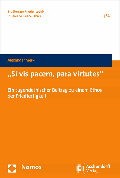 Cover of book: "Si vis pacem, para virtutes"