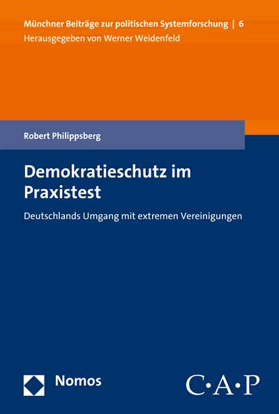 Cover des Buchs: Demokratieschutz im Praxistest
