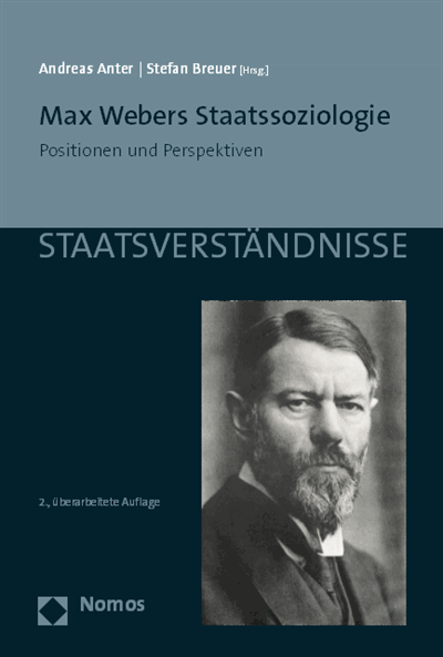 Cover of book: Max Webers Staatssoziologie