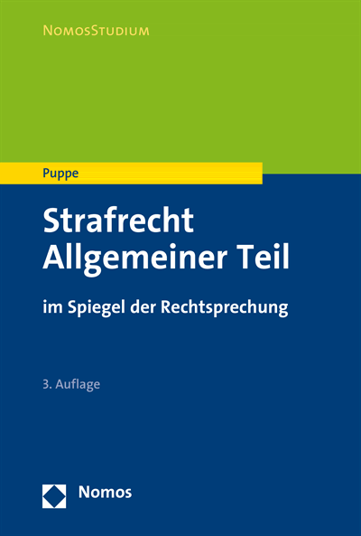 Cover des Buchs: Strafrecht Allgemeiner Teil