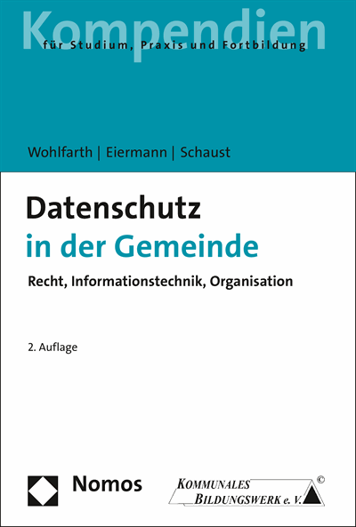 Cover des Buchs: Datenschutz in der Gemeinde