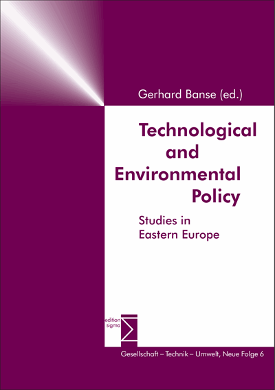 Cover of book: Technological and Environmental Policy