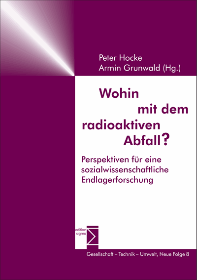 Cover of book: Wohin mit dem radioaktiven Abfall?