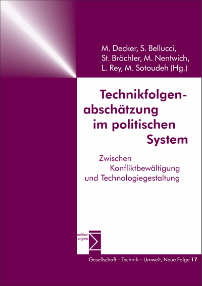 Cover of book: Technikfolgenabschätzung im politischen System