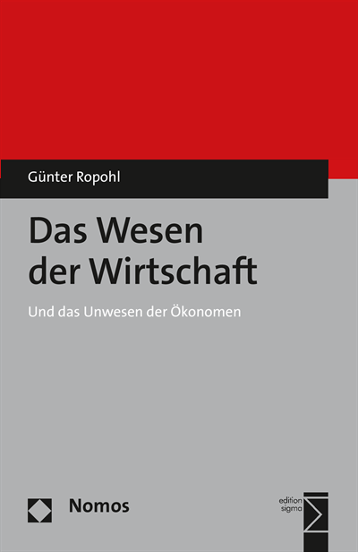 Cover of book: Das Wesen der Wirtschaft