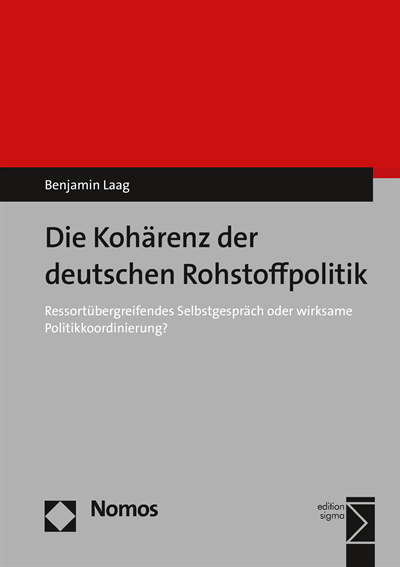Cover des Buchs: Die Kohärenz der deutschen Rohstoffpolitik
