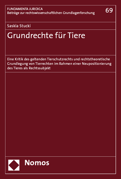 Cover of book: Grundrechte für Tiere