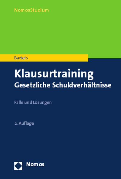 Cover des Buchs: Klausurtraining Gesetzliche Schuldverhältnisse