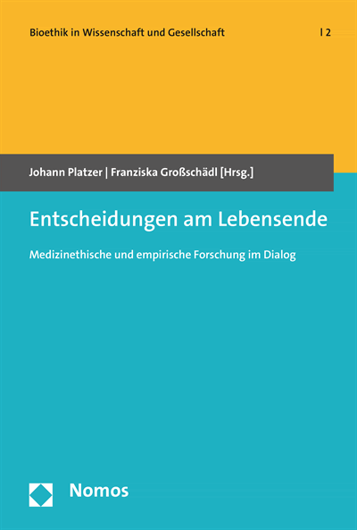 Cover of book: Entscheidungen am Lebensende