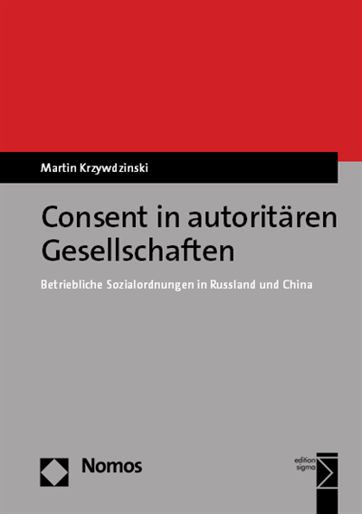 Cover of book: Consent in autoritären Gesellschaften