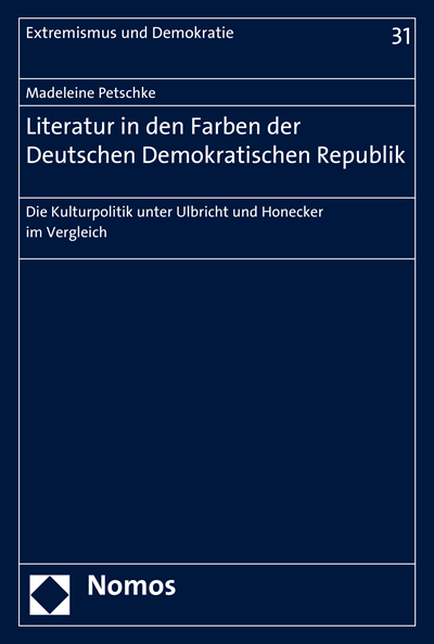 Cover des Buchs: Literatur in den Farben der Deutschen Demokratischen Republik