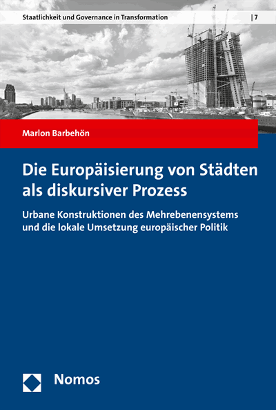 Cover of book: Die Europäisierung von Städten als diskursiver Prozess