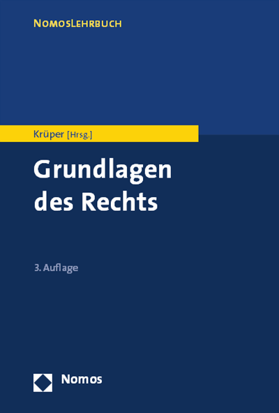 Cover of book: Grundlagen des Rechts