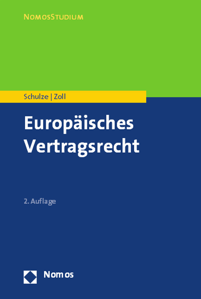 Cover des Buchs: Europäisches Vertragsrecht