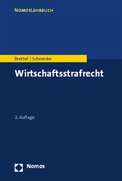 Cover des Buchs: Wirtschaftsstrafrecht