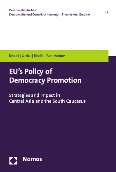 Cover of book: EU's Policy of Democracy Promotion