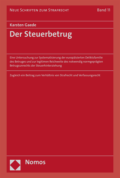 Cover des Buchs: Der Steuerbetrug