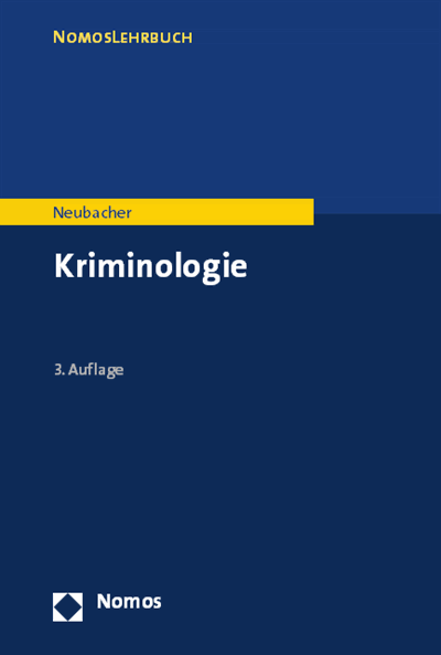 Cover des Buchs: Kriminologie